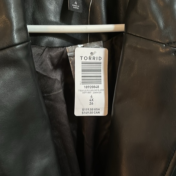 Brand New Torrid Blazer - Picture 2 of 3
